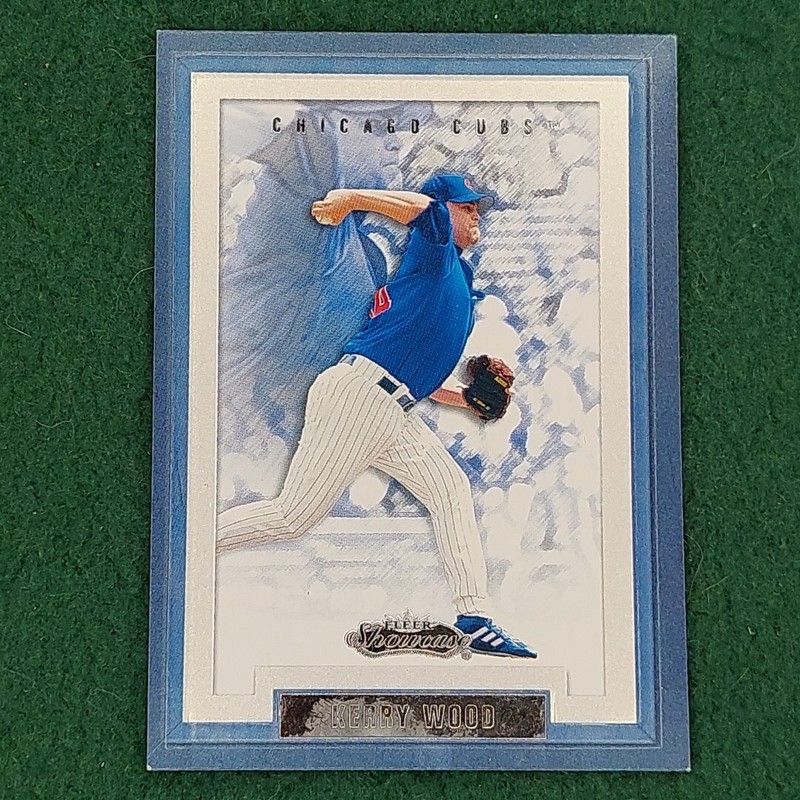 Kerry Wood 2002 Fleer Showcase Baseball Card #109 Chicago Cubs