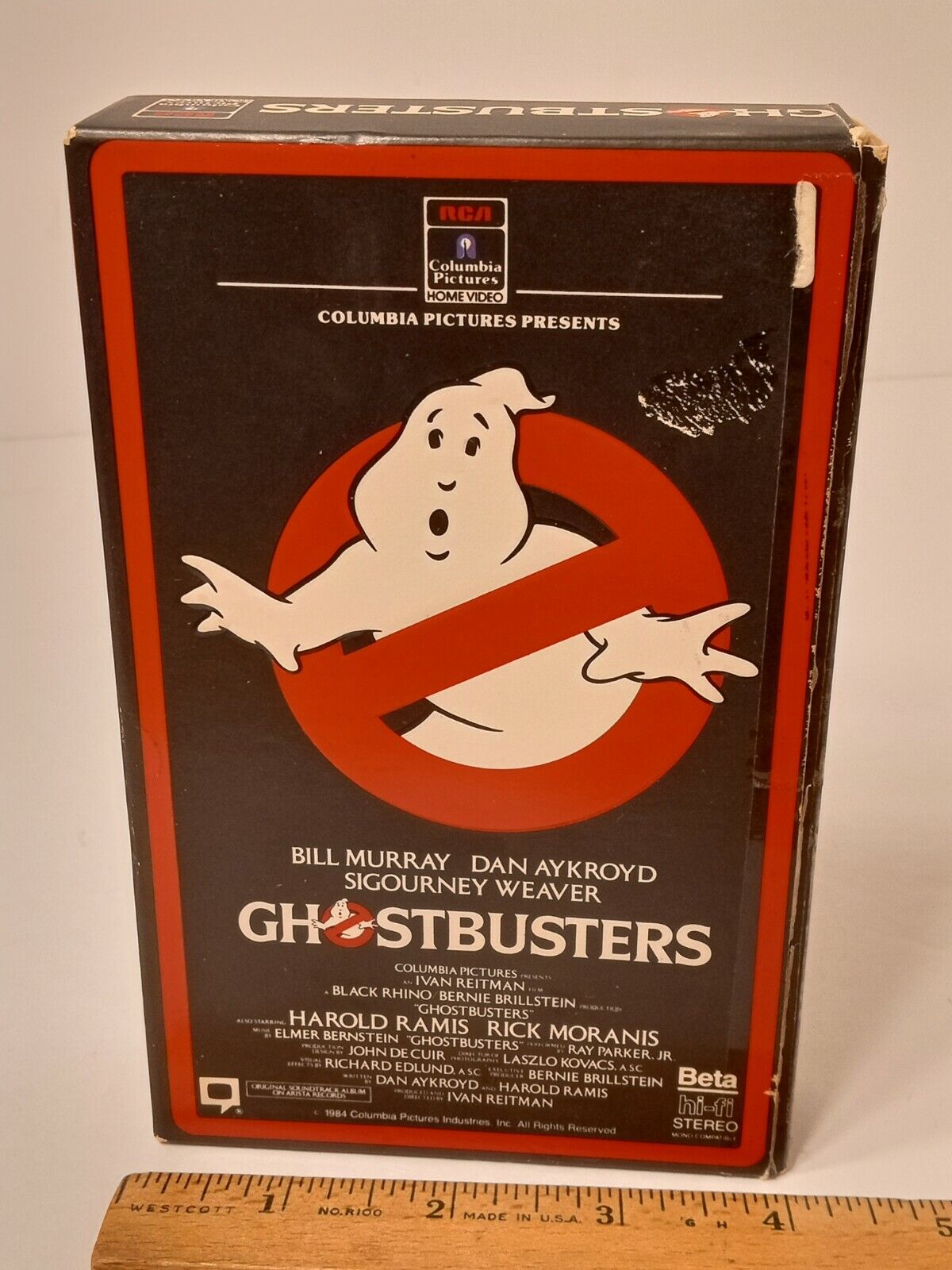 Ghostbusters Betamax Under SEAL limited product blast sales Tape