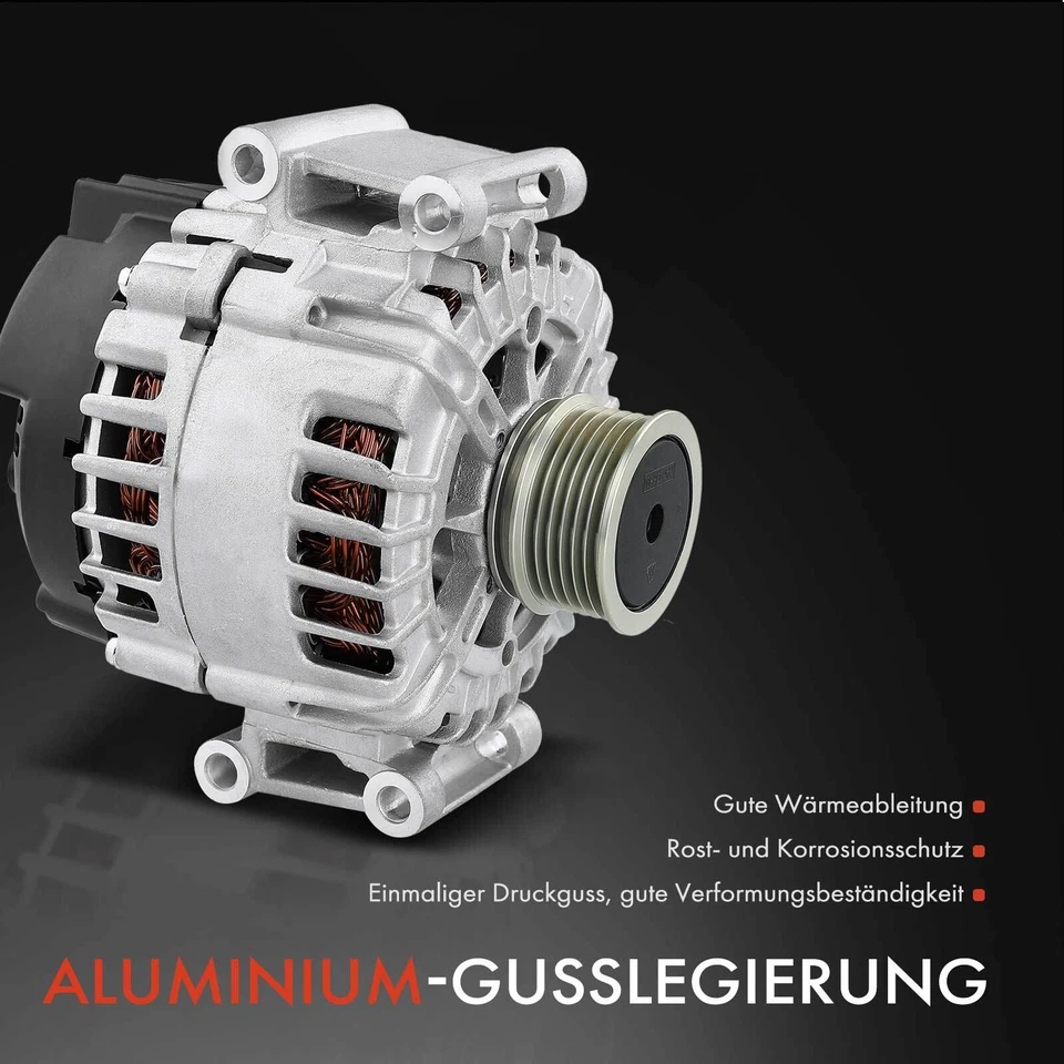 Alternador Generador 150A Para Audi A6 4F2 A6 Avant 4F5 C6 2.0 TFSI 05-11 - Imagen 4 de 4