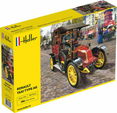 Heller Bausatz Renault Taxi Type AG 1:24 Model Kit Art. 30705