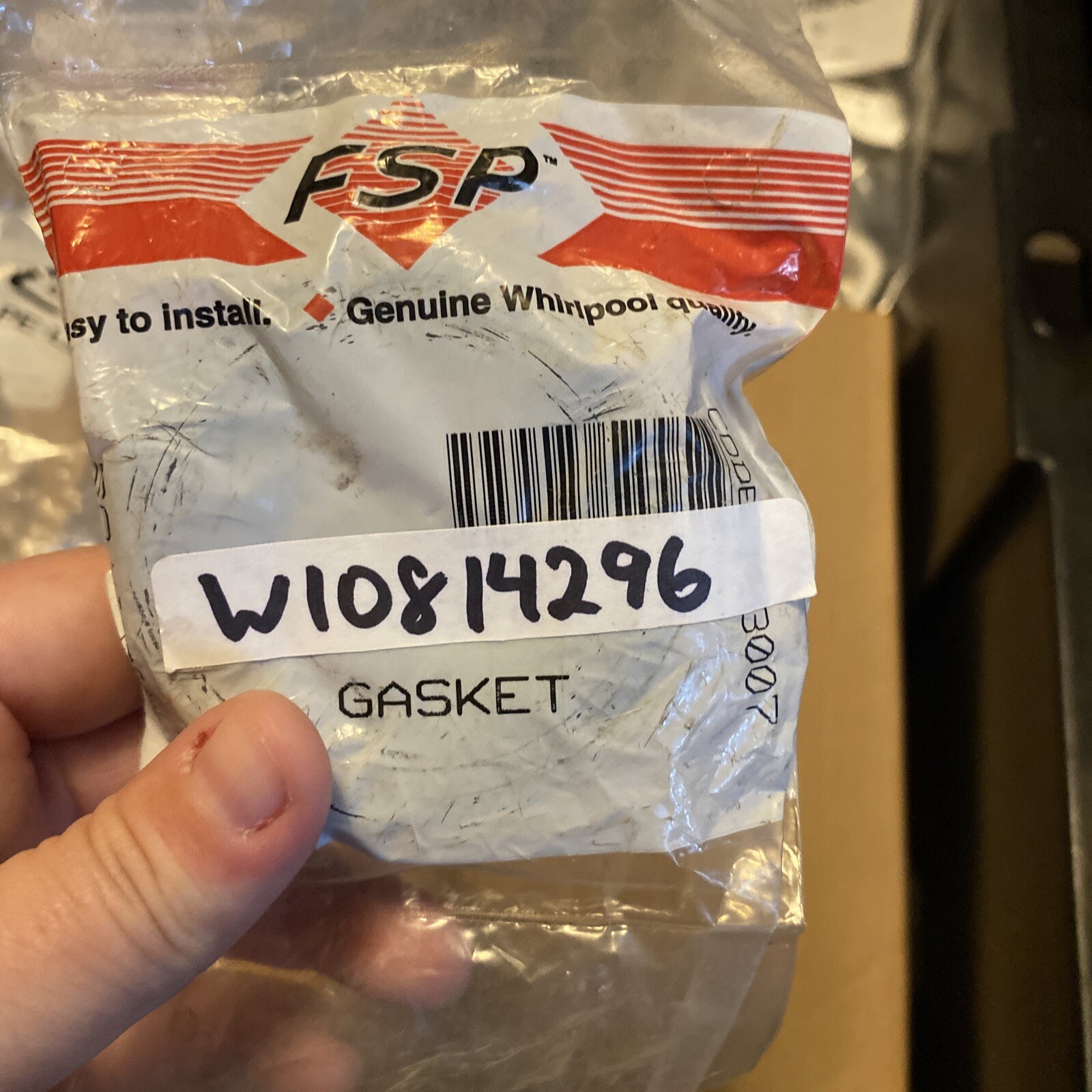 HQRP Unterlegscheibe Wanne Dichtung Dichtkörper Für Whirlpool 383727 W10814296 E - Foto 12