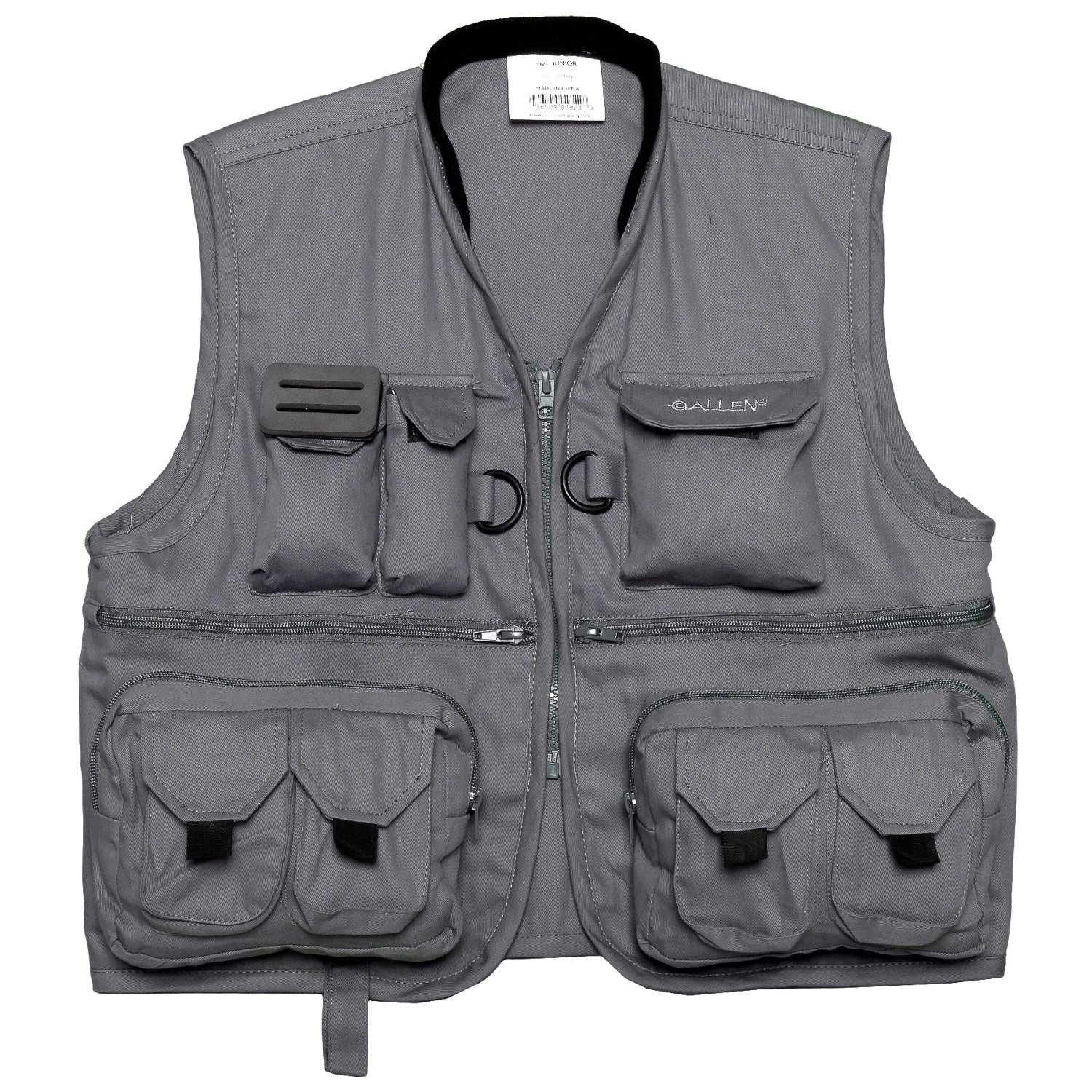 Allen Co. Big Thompson Fly Fishing / Wading Chest Vest - Size Junior - Grey NEW!