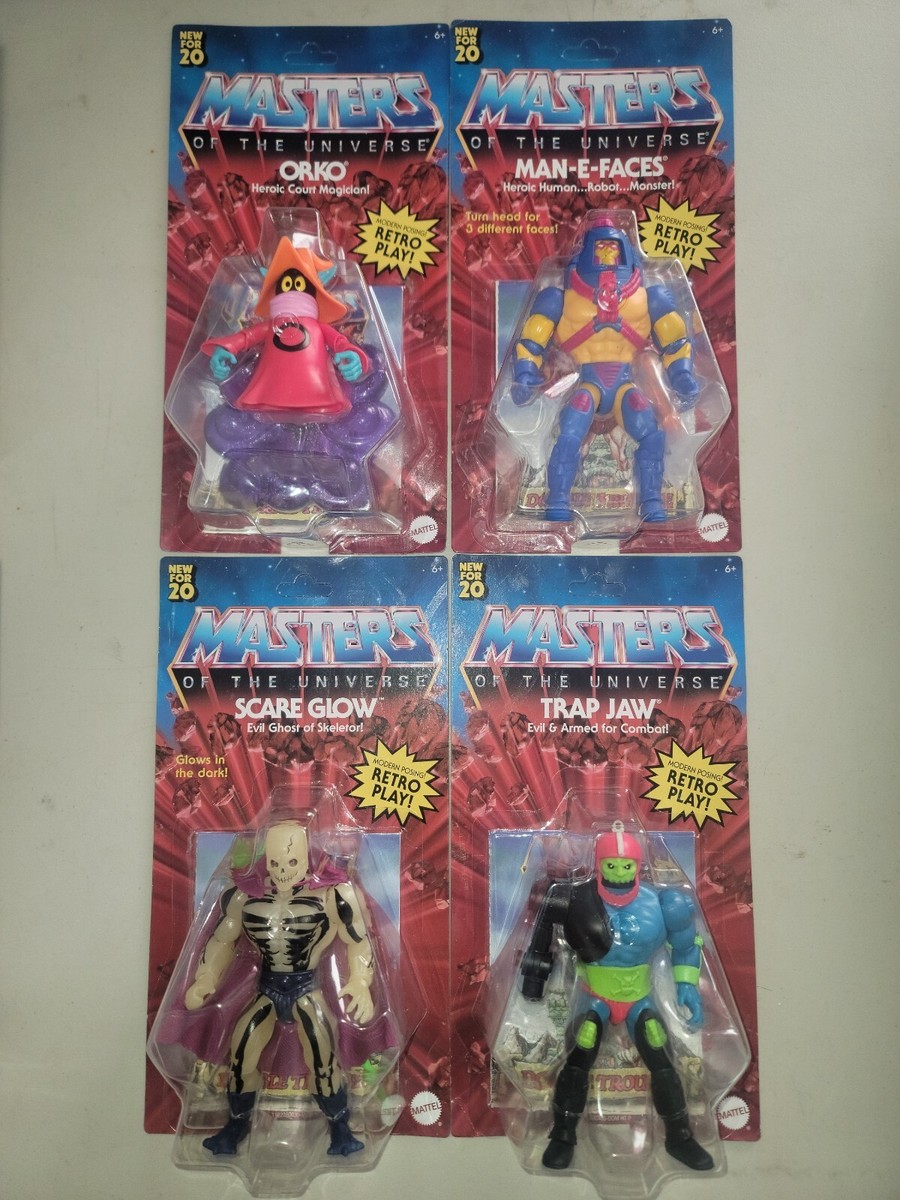MASTERS OF THE UNIVERSE ORIGINS LOT 