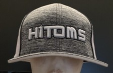 Pacific Headwear Hitoms MeshBack SnapBack Adjustable Cap Sz. OSFM NEW Gray