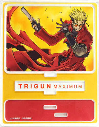 Trigun Vash the Stampede orange 25th Naito World Exhibition Acrylic Stand - Picture 1 of 1