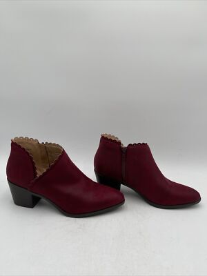 Journee Collection Women's Tessa Bootie - Ankle Boots With Stacked Heel, Almond Toe - View #12