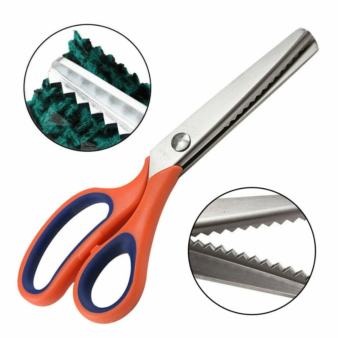 Professional Pinking Shear Tailor Sewing Dress Making Fabric