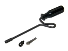 Boeing Surplus Dog Leg Deburring tool with collet and cutter.