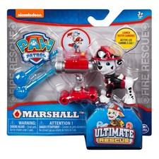 New Nickelodeon Paw Patrol Ultimate Fire Rescue Water Cannons Marshall Figure