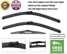 Limpiaparabrisas delantero y trasero 24"18"12 peugeot 308 sw Estate 2014-2024