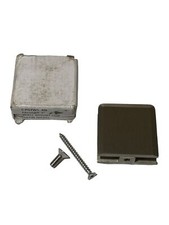 C-PGTW1-BN Premier 2" Satin Nickel, Wall Mount Clip, New 2 Boxes