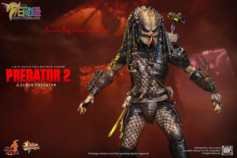 ゼ*ト様 Hot Toys製 エルダープレデターAVP コレクターズエディション