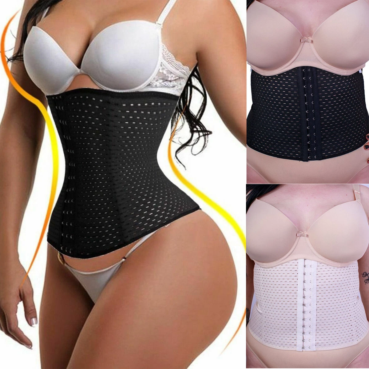 Plus Size Women Slimming Waist Trainer Cincher Body Shaper Underbust Corset  Belt