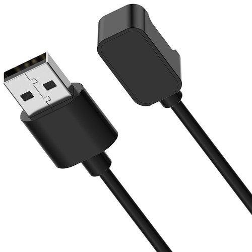 Magnetic Charging Cable Cord for Samsung Galaxy Fit 3 R390(Black 1m USB) - Afbeelding 11 van 11