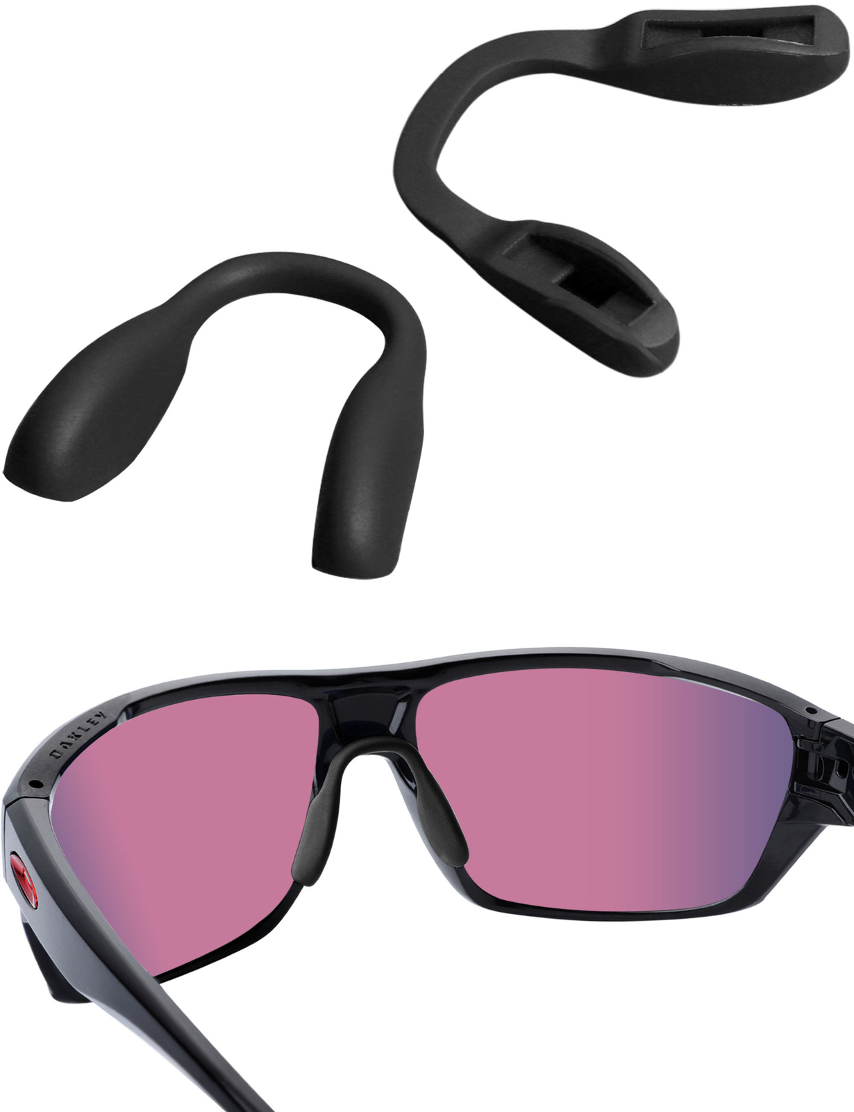 Replacement Nose Pads High Bridge Fit for-Oakley Crosslink Fit OX8142