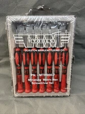 Vim Tools Durston MTH900-7 Miniature Metric Hex Screwdriver Set