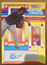 2022 Leaf Vivid Prelander Berroa Auto Painting Corners /50 #PC-PB1
