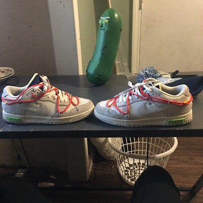 Size 9.5 - Nike Dunk Low x Off-White Lot 13 of 50 2021