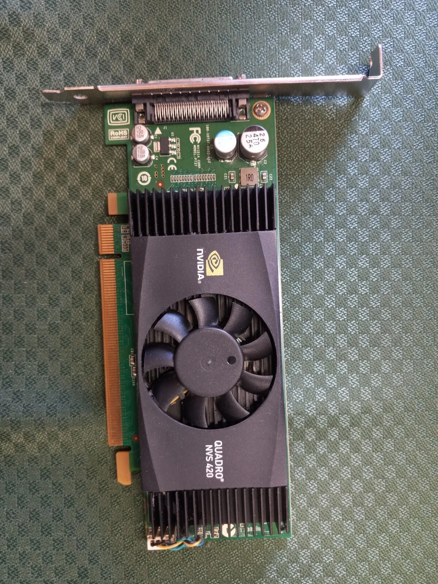 PNY NVIDIA Quadro NVS 420 512 MB Memory Computer Graphics Cards