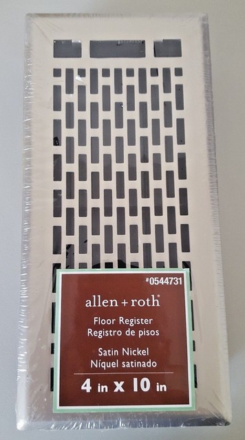 Accord Ventilation Amfrsnma410 Floor Register 4 X 10 Duct