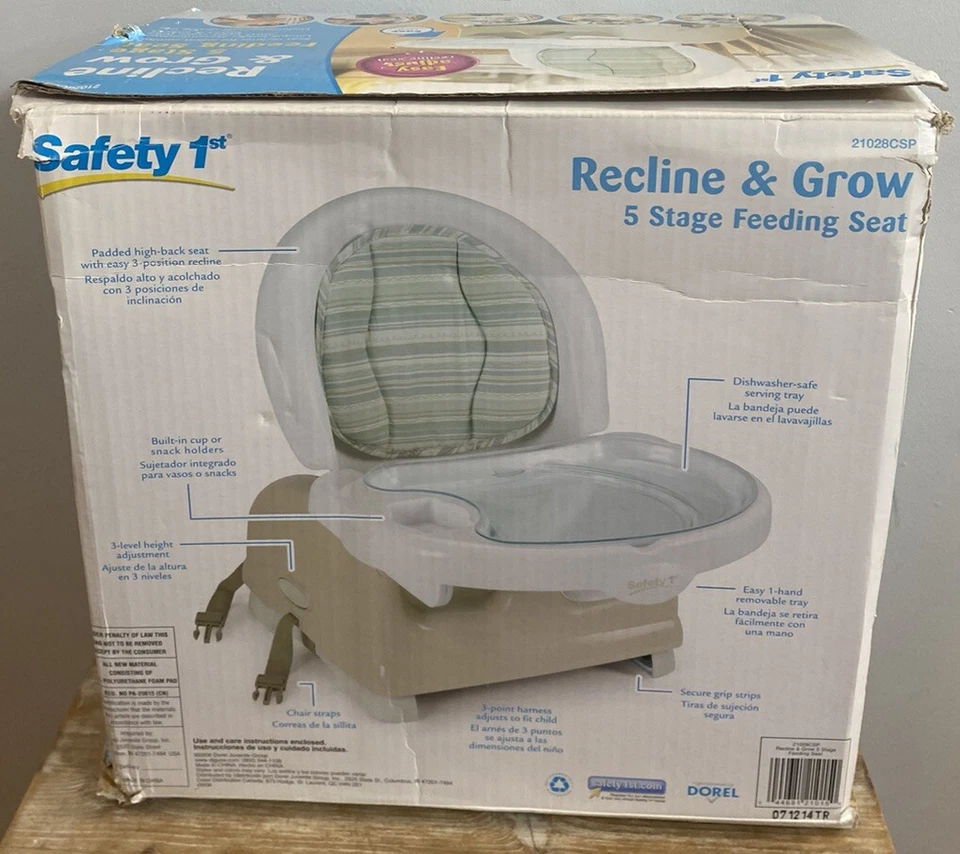 Asiento de alimentación Safety 1st Recline & Grow 5 etapas Foto 4 de 4