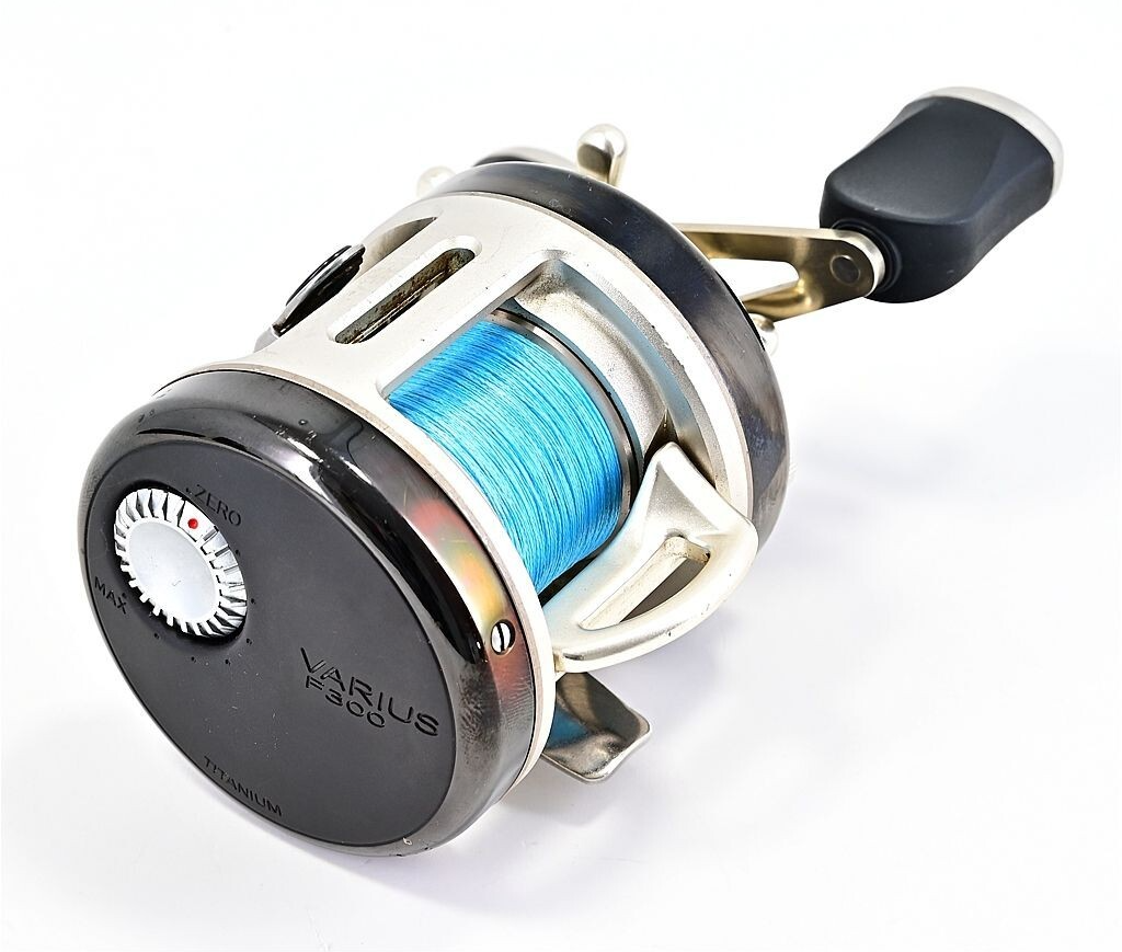 Ryobi Varius F300 Bait casting Right Reel Bass Fishing made Ryobi Varius F300 Bait casting Right Reel Bass Fishing made