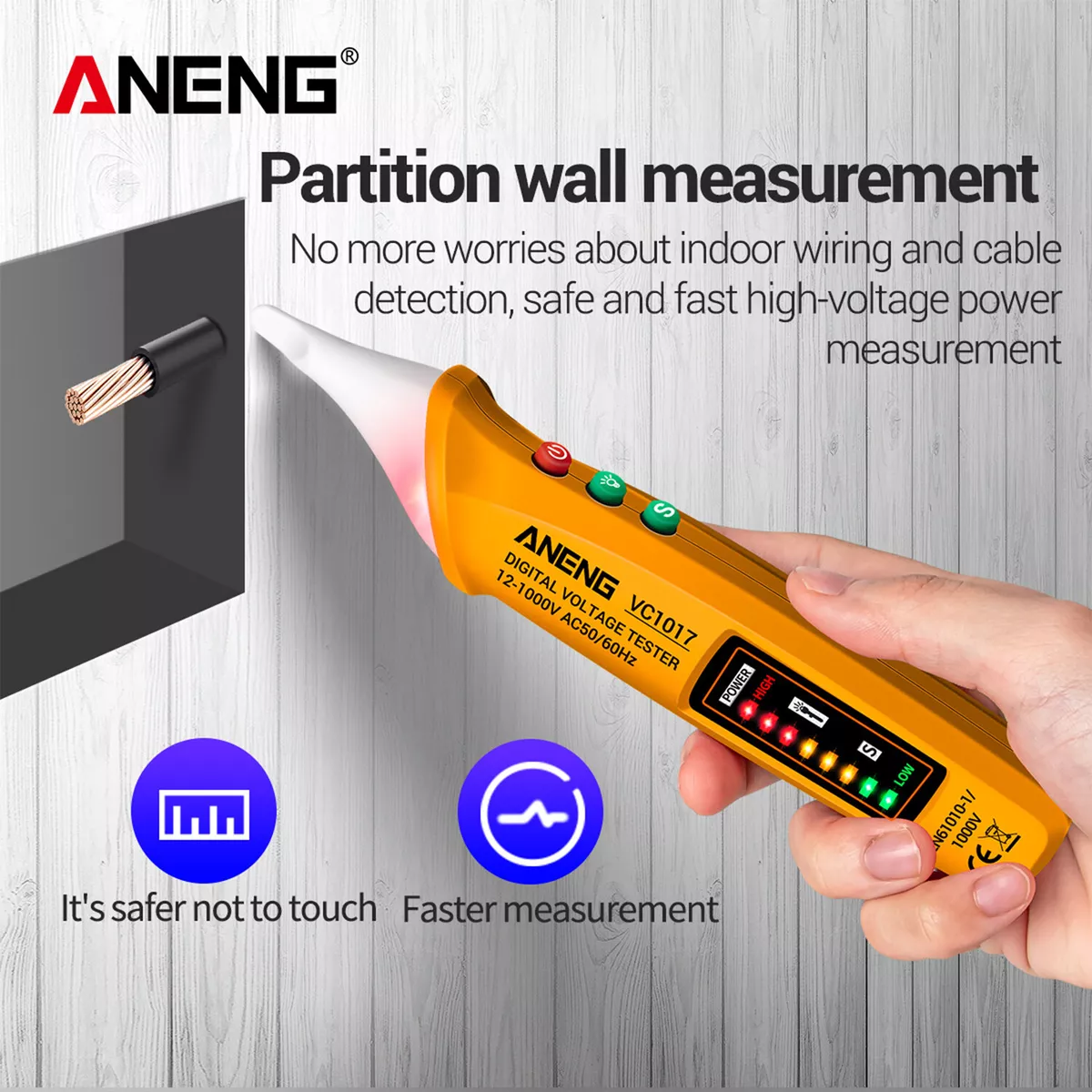 No touch electrical tester outlet