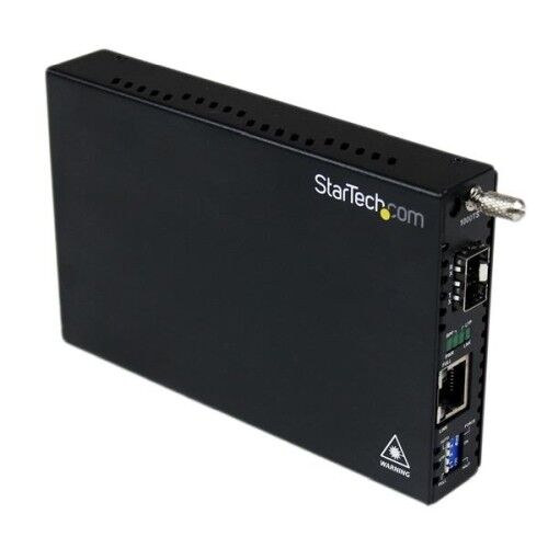StarTech ET91000SFP2 Gigabit Ethernet Fiber Media Converter with
