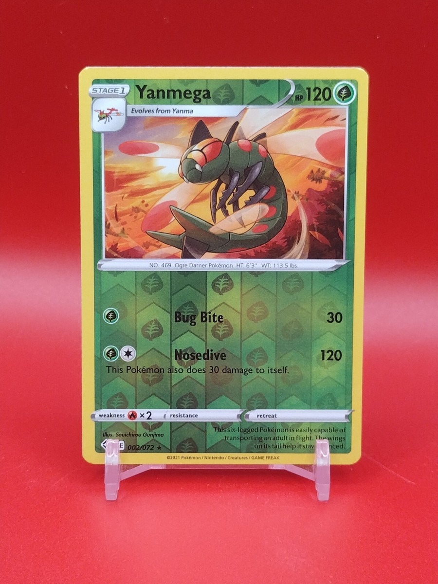 Pokémon - Yanmega - Shining Fates 002/072 Reverse Holo Rare | eBay