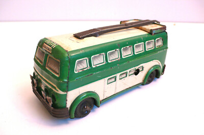Joustra - 2011 - Vintage Jouet Bus Tramway Broadway Avec Sonnerie