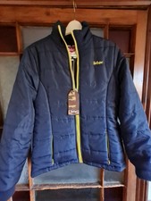 Womens Bnwt Navy Lee Cooper Quilted Padded Jacket Size 10