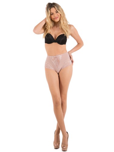 Sexy Damenunterwäsche S-Übergröße Gürtel Spitze leicht Bauchkontrolle - Bild 8 von 17