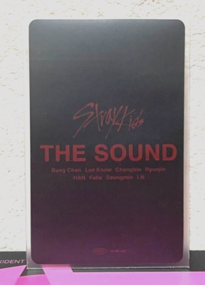 Stray Kids HYUNJIN Official Photo Card THE SOUND MANIAC ENCORE in
