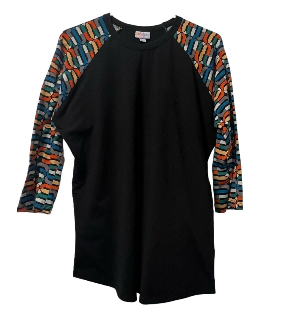 LuLaRoe Geometric Pattern Size Medium Preppy Loun… - image 1