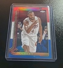 2025-26 Topps Chrome - Evan Mobley Red White Blue Refractor #67