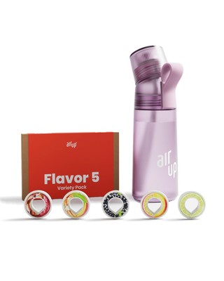 Borraccia AIR UP® Gen2 Con Cialde Aroma - Senza Zucchero, Senza BPA, 600ml, Gusti Variety - Foto 7