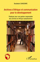 Boubakari Gansonre | Archives D'afrique Et Communication Pour Le DéVeloppement