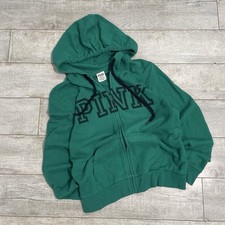 Victorias Secret PINK Green Hoodie Size Small