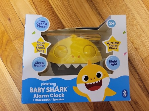 Nickelodeon Pinkfong Baby Shark Alarm Clock Sound Machine with Bluetooth Speaker - Picture 6 of 6