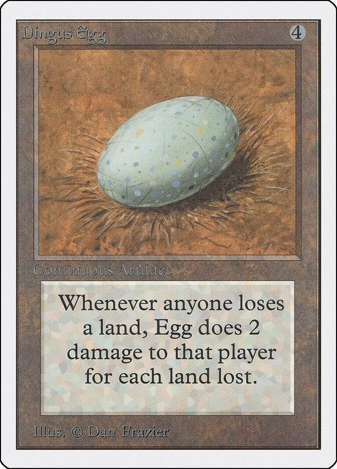 Dingus Egg x 1 Unlimited Edition - Light Play - MTG - 4RCards