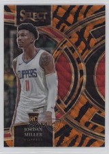 2023-24 Panini Select Premier Level Tiger Stripes Prizm Jordan Miller #116 gb2