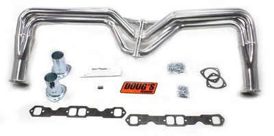 Doug's Ceramic Fenderwell Header 55-57 Tri-5 1 3/4'' SBC