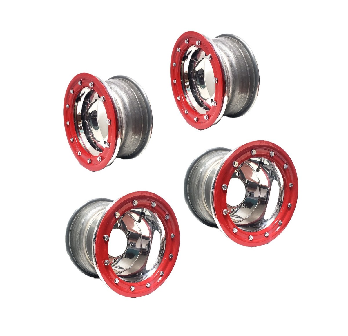 Alba Racing Wheels Beadlock Front Rear TRX 450r 400ex 10x5 9x8 PR