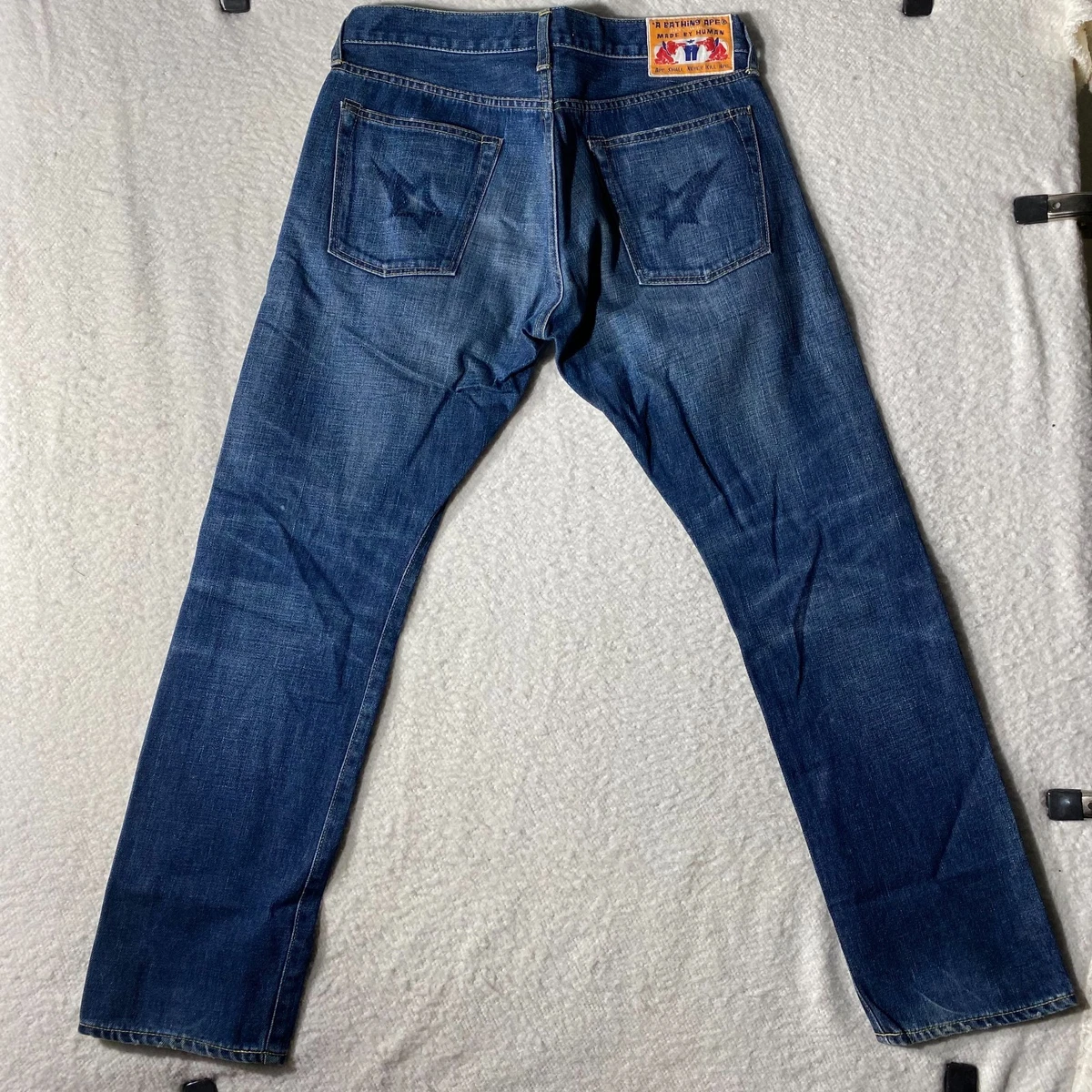 A BATHING APE Classics ストレートデニム A Bathing Ape Denim Jeans for Men for sale | eBay