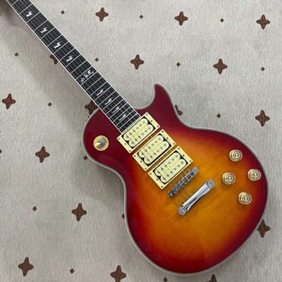 #ad Custom LP Electric Guitar Flame maple top ACE Frehley 3H pickups Ship US $252.00