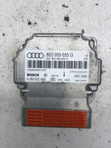 Audi A4 S4 B7 8E 8H 2007 Airbagsteuergerät 8E0959655G DRA51665