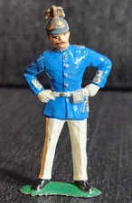 PRUSSIAN ~ AUSTRIAN GENERAL MILITARY COMMANDANT VINTAGE TOY SOLDIER METAL 54mm