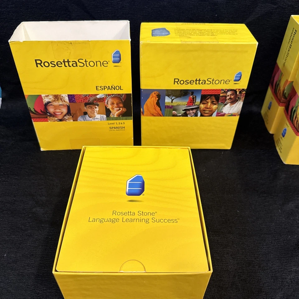 Rosetta Stone Spanish (Latin America) Level 1-5 Set Complete Preowned - Image 2 of 4