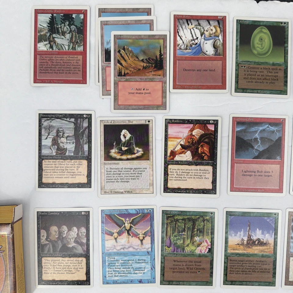 Magic The Gathering 1994 Revised Edition Deckmaster WOC6100 78 Cards - Image 2 of 4