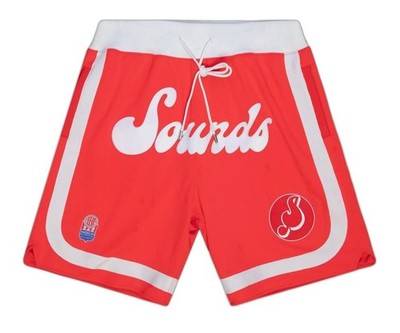 Just Don Memphis Sounds Mitchell & Ness Sz Small ABA Jersey Shorts Red NWT